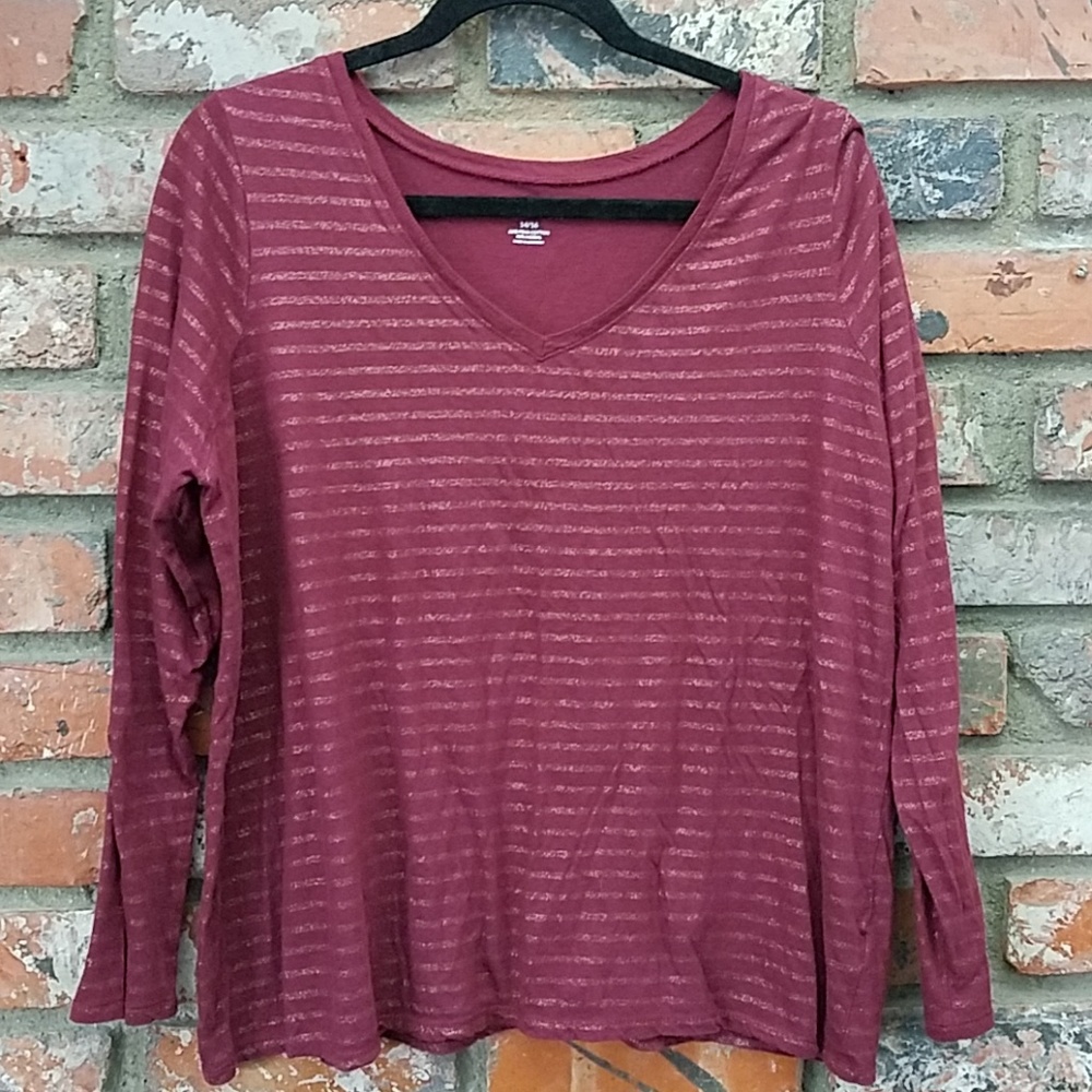 Lane Bryant top.